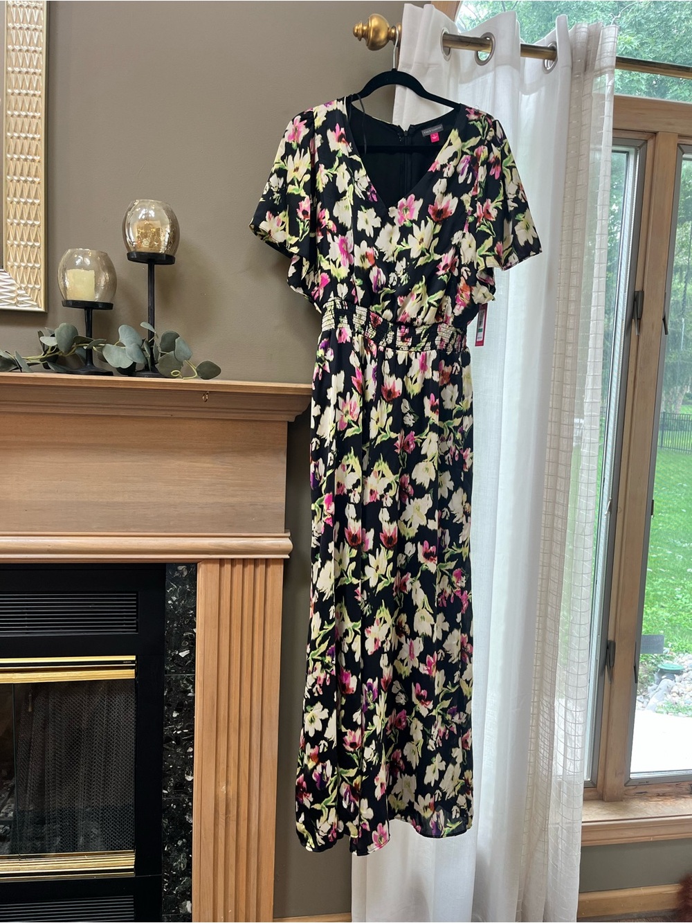 Vince Camuto Silky Jumpsuit Floor Length L